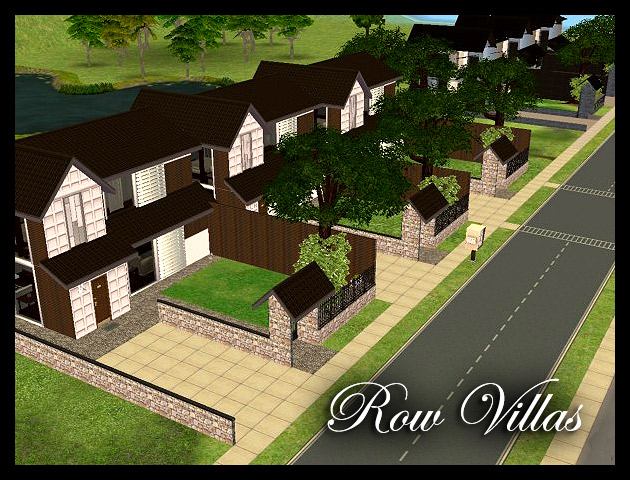 row villas